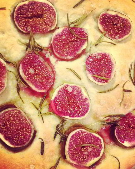 Рецепт фокаччи с инжиром