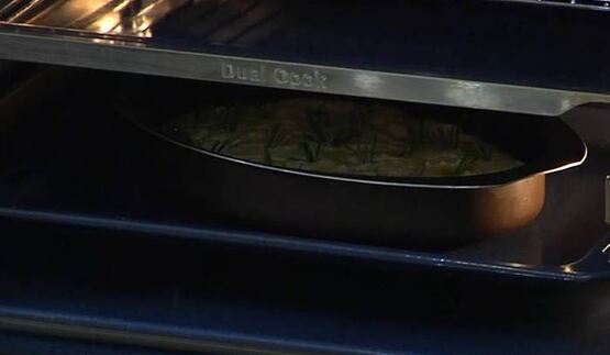 фокачча с медом и розмарином