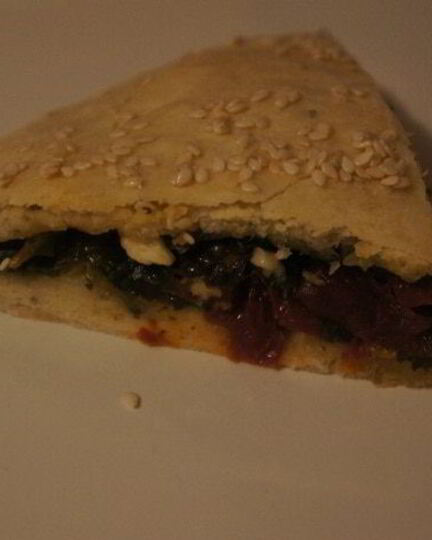 Рецепт фокаччи с вялеными помидорами, козьим сыром