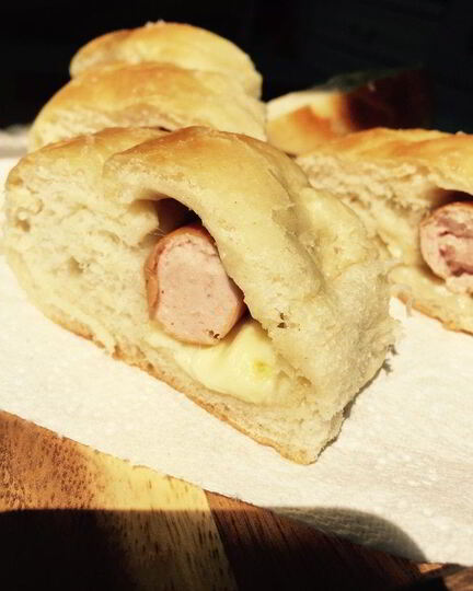 Рецепт фокаччи-сосиджа ролл