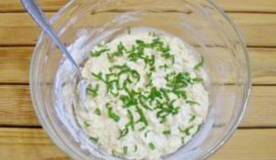 лепешка с маслом