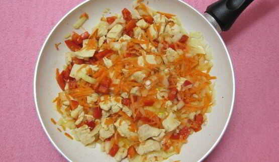 лепешки чапати с начинкой