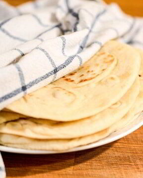 Лепешки на сухой сковородке