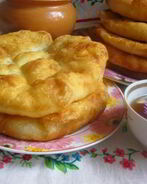 Лепешки Шелпек на кефире