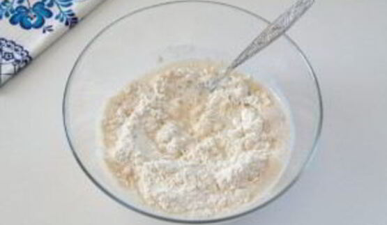 лепешки со шпинатом и грибами