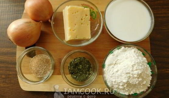 луковая лепешка в духовке