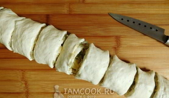 луковая лепешка в духовке