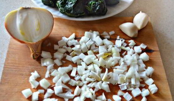 пита с сыром и шпинатом