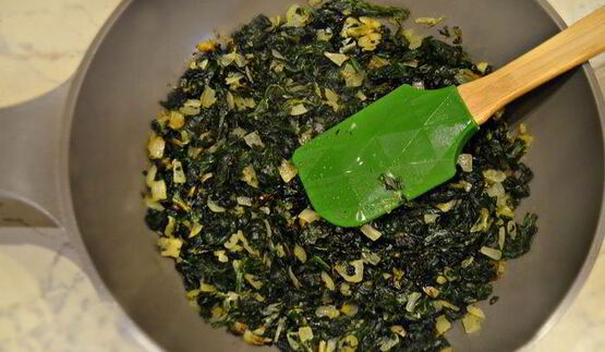 пита с сыром и шпинатом