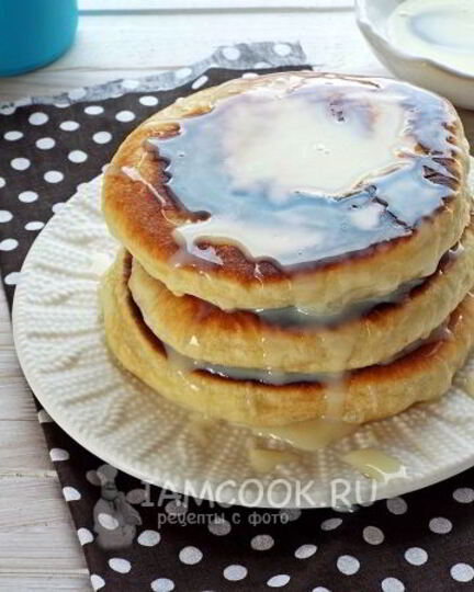 Рецепт пышных лепешек ны кефире