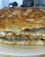 Слоеные лепешки с начинкой