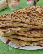 Сырные лепешки на кефире