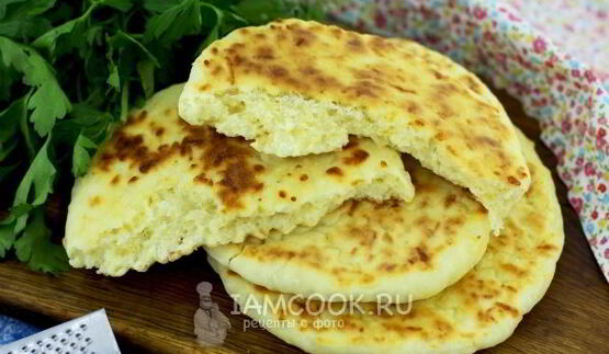 сырные лепешки за 5 минут