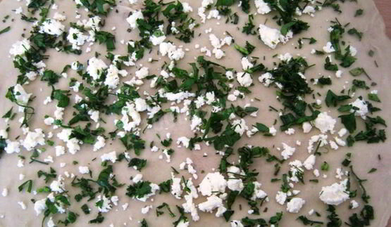 турецкие лепешки с брынзой