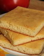 Творожная лепешка из рисовой муки без глютена