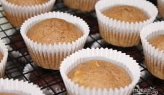 банановые маффины с корицей