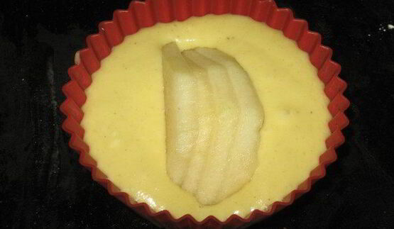 грушевые маффины с корицей