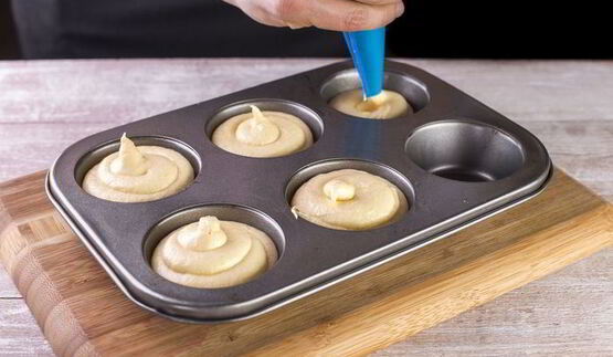 клубничные маффины