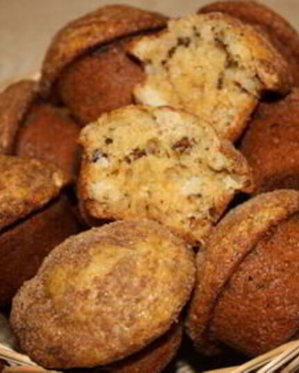 Рецепт маффинов на кислом молоке с яблоками