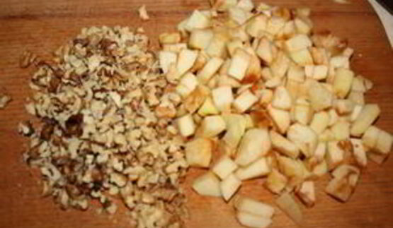 маффины на кислом молоке с яблоками