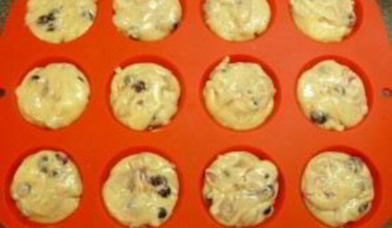 маффины на сгущенном молоке