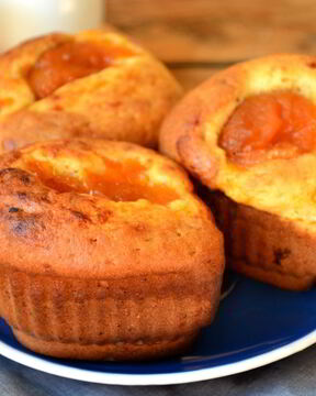 Маффины с джемом