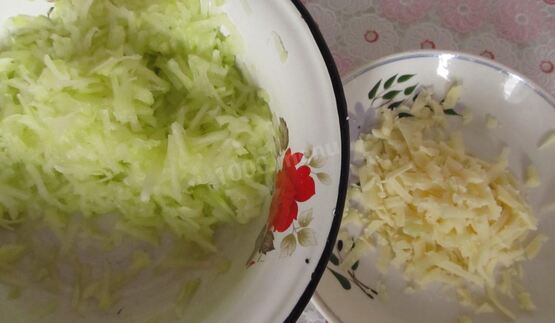 маффины с кабачком и сыром