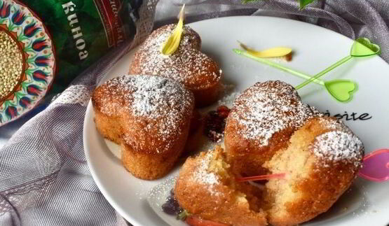 маффины с киноа