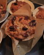 Маффины с мандаринами и орехами