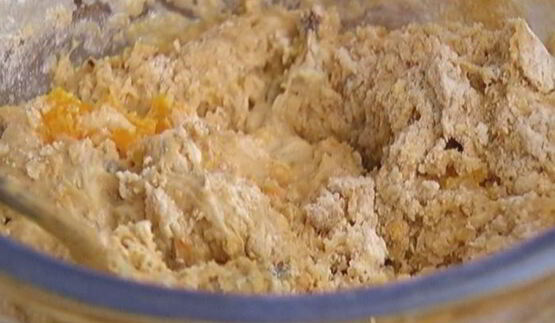 маффины с мандаринами и орехами