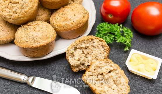 маффины с пшенной кашей