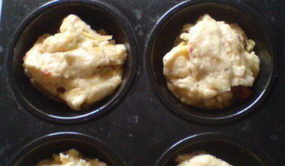 маффины с сыром и вялеными помидорами