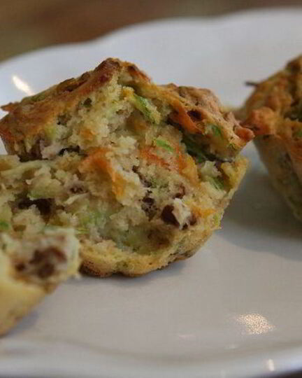 Рецепт маффинов с цукини, морковью и орехами пекан