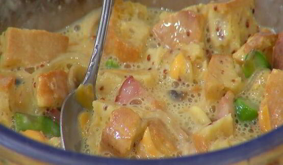 маффины со спаржей и горчицей