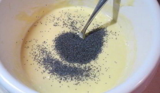 маковые маффины с лимонным соком