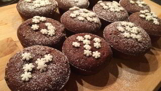 Шоколадные маффины