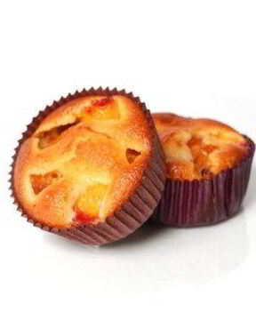 Персиковые маффины со специями