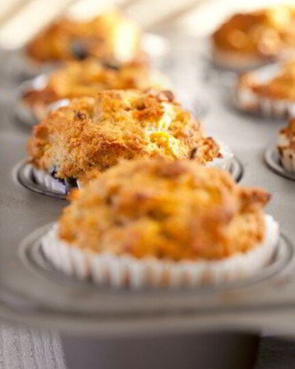 Рецепт постных кокосово-морковных маффинов с миндалем