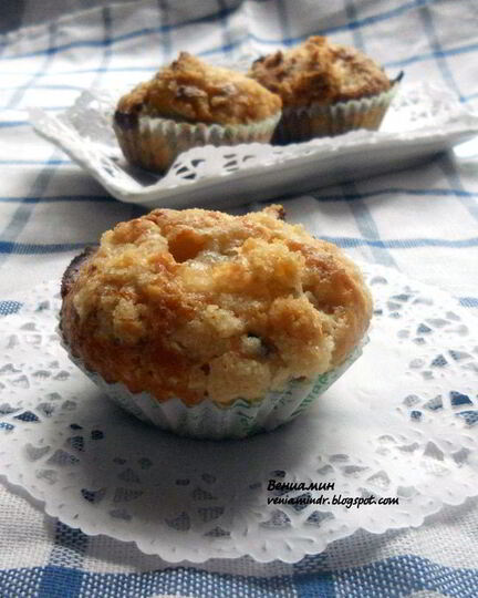 Рецепт ревеневых маффинов