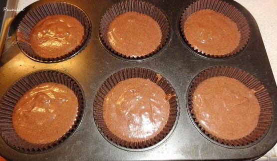 шоколадно-мятные маффины