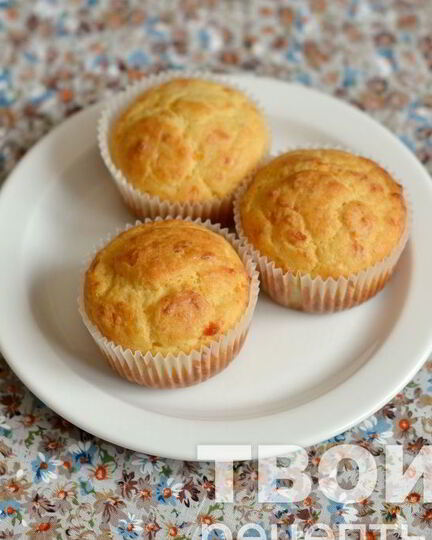 Рецепт сырных маффинов