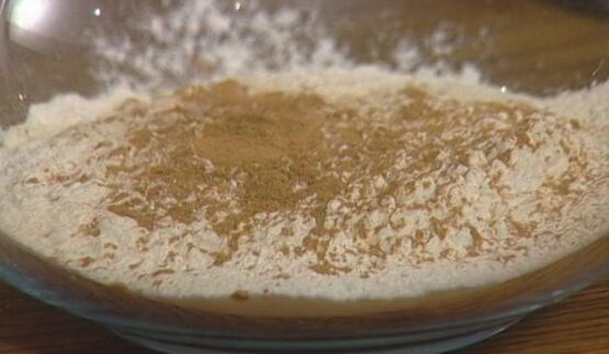 яблочные маффины с орехами пекан