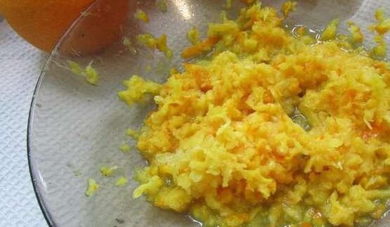 апельсиновый манник