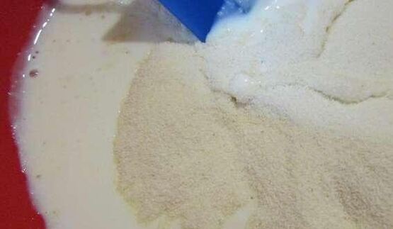 апельсиновый манник