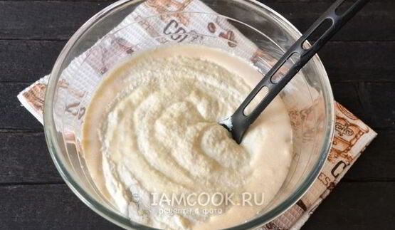 манник на кефире без муки в мультиварке