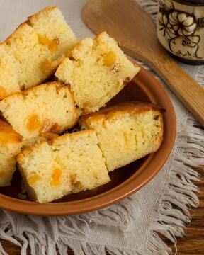 Манник на кефире без яиц