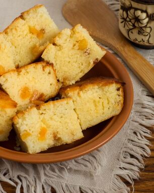 Манник на кефире без яиц