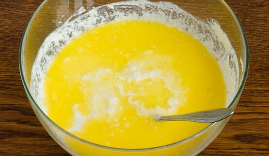 манник на кефире без яиц