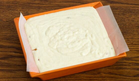 манник на кефире без яиц