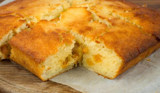 манник на кефире без яиц